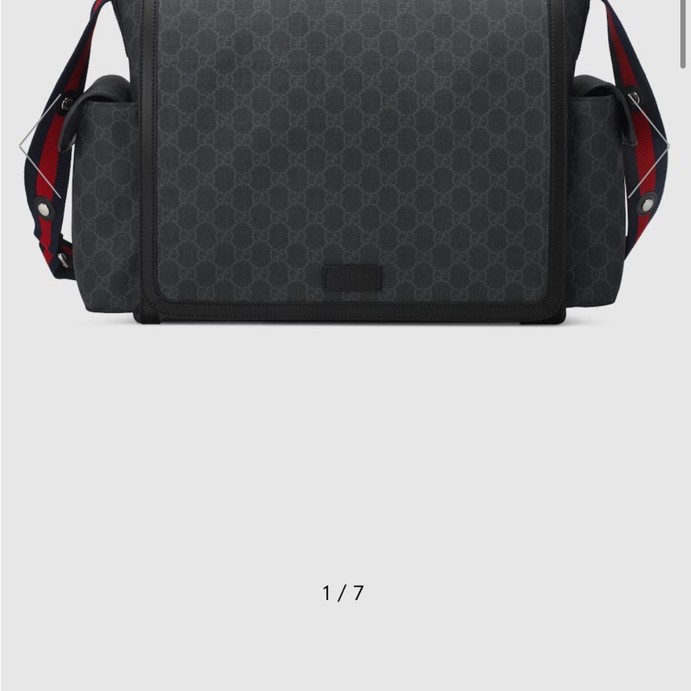 Gucci Black Messenger Bag